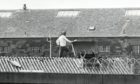 Mone on the roof of Perth prison back in May 1981 when he staged a protest against the conditions.
