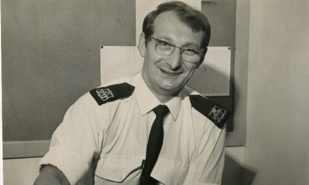 Sandy Marr after his return to work in 1976.