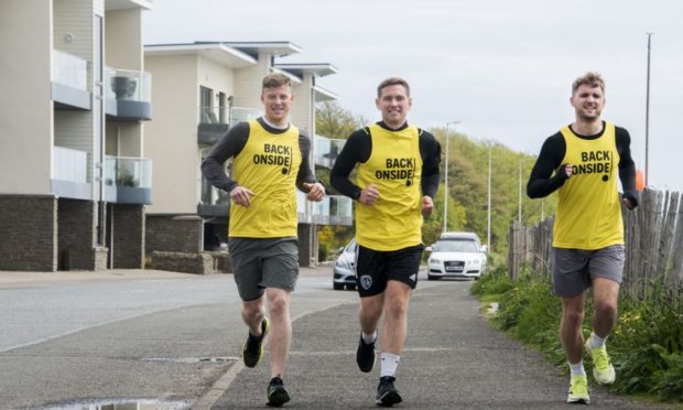 Steven Sheehan, Andy Melville and Joe Pepper took part in a David Goggins Challenge, they ran 4 miles, 12 times over a 48-hour period around Broughty Ferry.