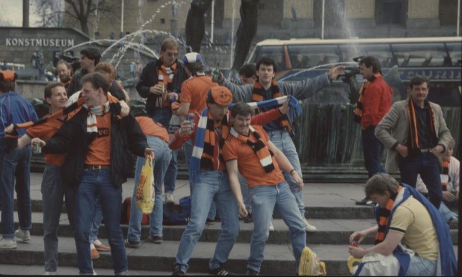Dundee United Gothenburg 1987