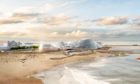 An artist's impression of Eden Project North at Morecambe.