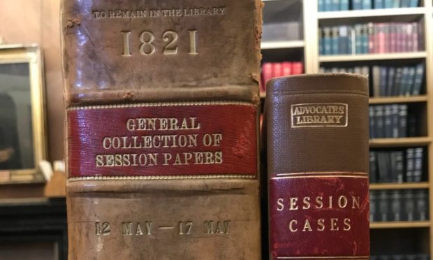 First Session Cases from 1821