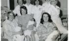 Last Three Maryfield Mums.
Tele. The last three mums in Maryfield Hospital's Maternity unit were the guests of honour at a tea party given by the nursing staff yesterday. 30 April 1974.
H258 1974-04-30 Last Three Maryfield Mums (C)DCT
BitD.
Used in T&P 1 May 1974.
