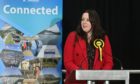 Emma Roddick after the declaration in Inverness.