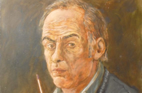 John Johnstone self portrait