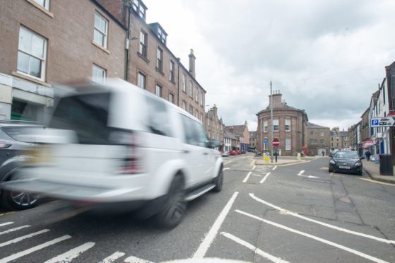 Forfar town centre
