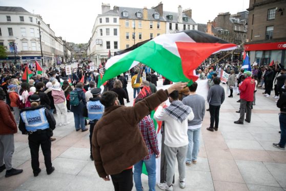 Dundee Palestine Protest