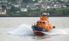 A lifeboat from Broughty Ferry.