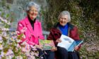 Members of Friends of the University of Dundee Botanic Garden Jan Williamson and Tricia Paton.