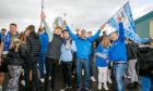 St Johnstone returned to McDairmid Park after the Scottish Cup win.