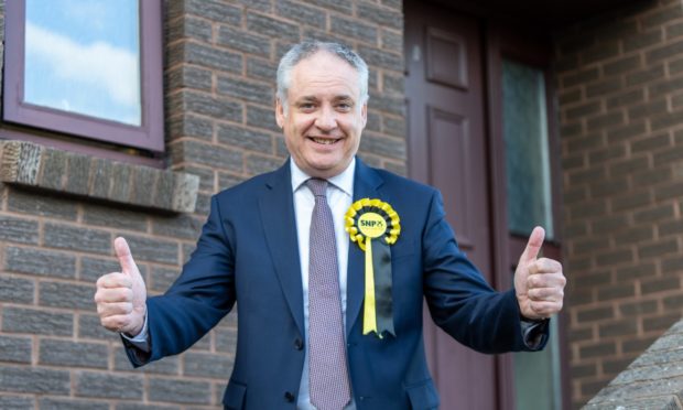 Richard Lochhead was returned as SNP MSP in Moray while self-isolating at home.