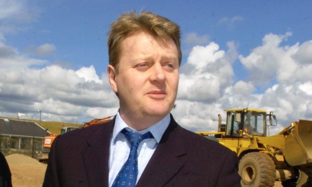 Neil Stevenson during the construction of Transition.
