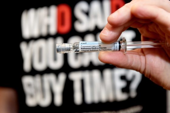 Naloxone, which can help reverse opioid overdoses


Picture by Scott Baxter    31/12/2019