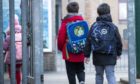 Figures show 488 pupils were off school on Tuesday because of Covid-19.