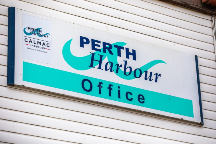 Perth Harbour sign