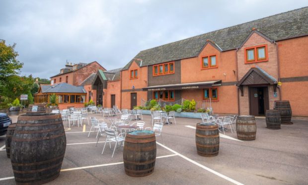 The Red House Hotel in Coupar Angus.