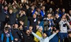 Dundee fans at Dens Park.