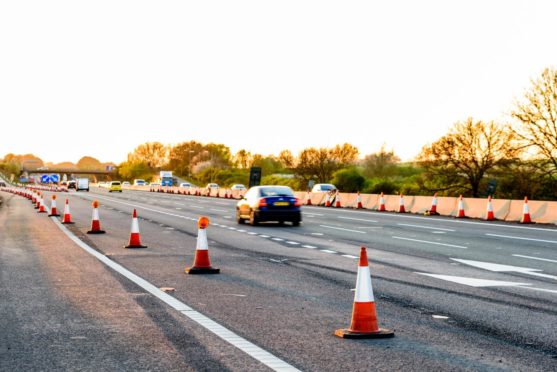 Resurfacing works on the northbound section will last seven days.