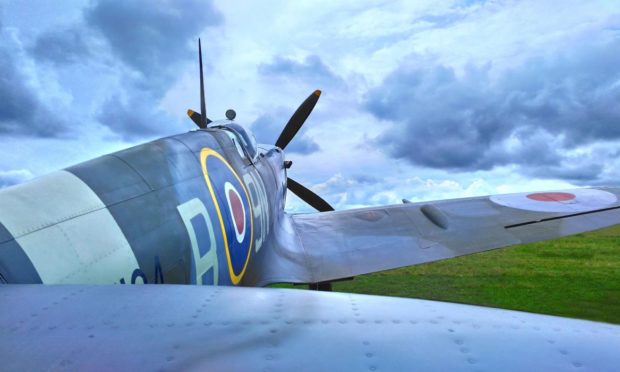 Fiona's been filming at the Dumfries Aviation Museum this week, where Spitfires are among the many things on display.