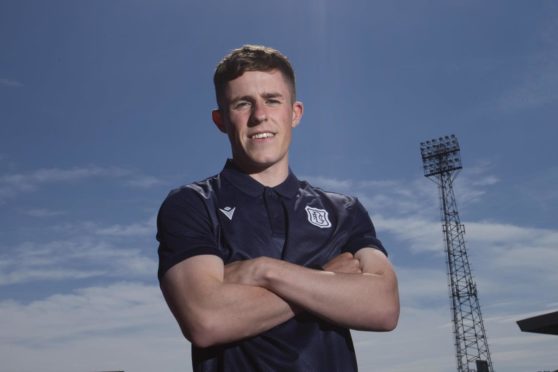 Luke McCowan signed a two-year deal at Dens Park.