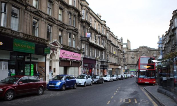 Whitehall Street in Dundee.