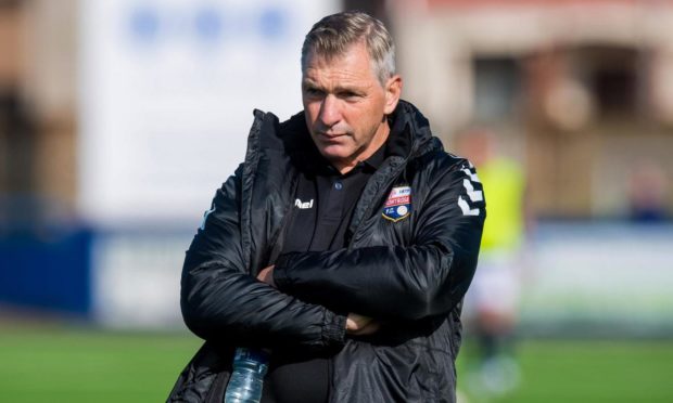 Montrose boss Stewart Petrie.