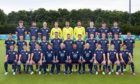 Ready for action. The Scotland EURO 2020 squad are pictured at Rockliffe Park, on June 13