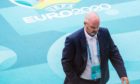Dejected Scotland boss Steve Clarke walks away after the Euro 2020 defeat to Czech Republic