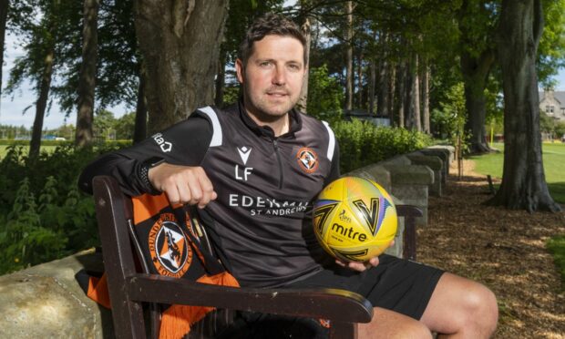 Dundee United assistant manager Liam Fox.