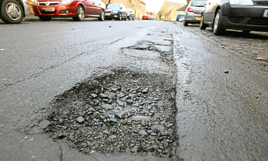 Potholes Fife winning the war as over 30 repaired daily