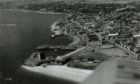 Broughty Ferry pictured from the air in 1954.