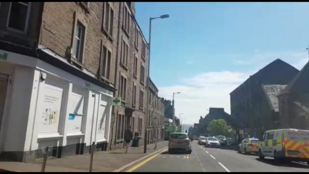 Albert Street incident Dundee
