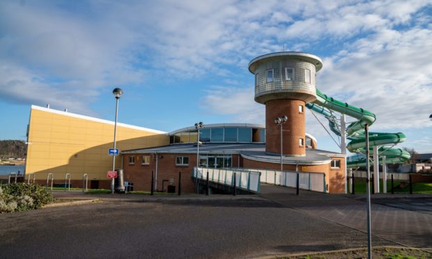 The Beacon Leisure Centre in Burntisland.