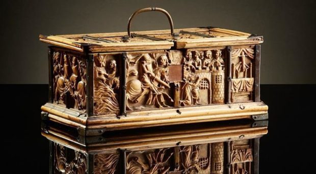 c1330 ivory cabinet, £1.2 million (Lyon & Turnbull).