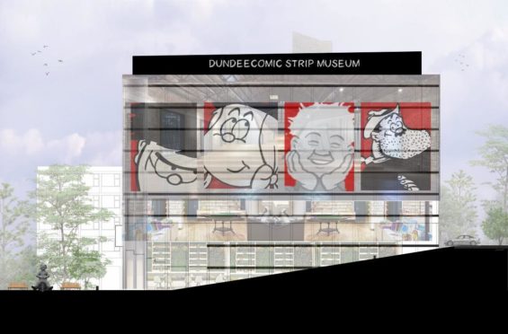 Comic Strip Museum Proposal by Andrew Batchelor for the Reimagining The Conshy project.