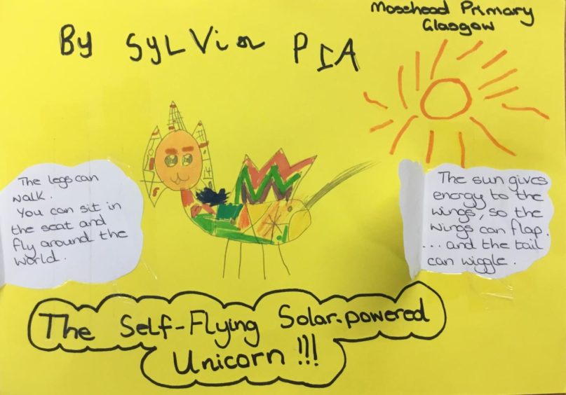 Sylvia, 5, Mosshead Primary School