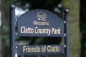 The wire trap was discovered in Baldragon Woods at Clatto Country Park.