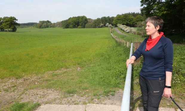 Environment campaigner Felicity Graham opposes the Cross Tay Link Road