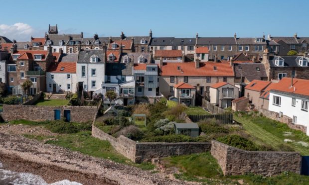 John Street in Cellardyke has fantastic views.