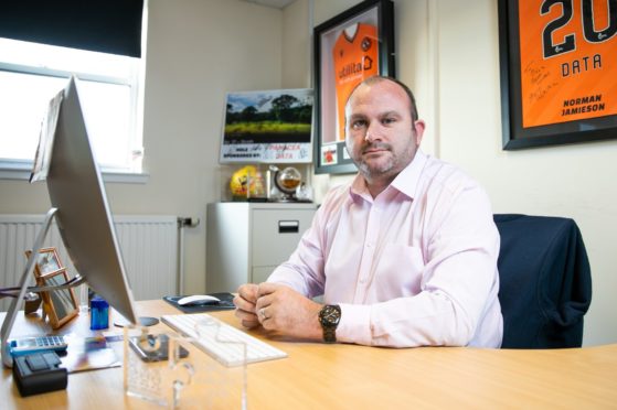 Billy Hosie, managing director of Panacea Fire & Security. Image: Kim Cessford/DC Thomson.