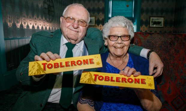 Dundee Toblerone couple