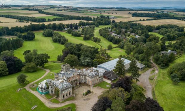 Letham Grange was a thriving hotel and golf resort.