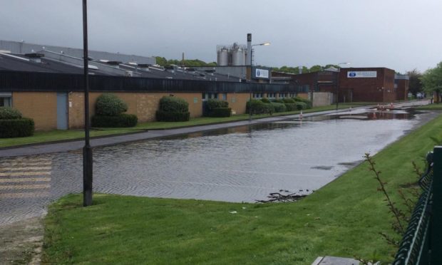 Leven flooding Diageo