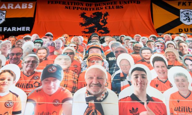 Dundee United fans have been locked out of Tannadice for over a year but are still keen to have their say on the club's next manager.