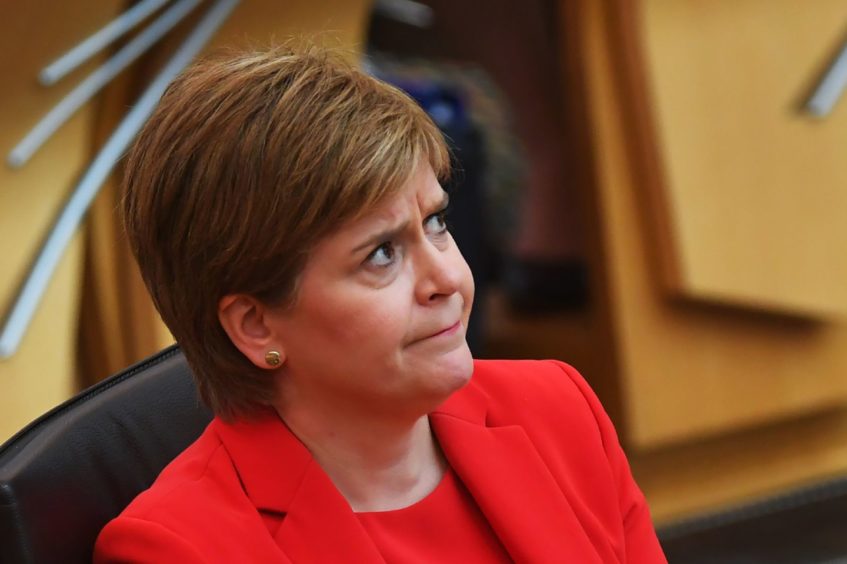 First Minister Nicola Sturgeon