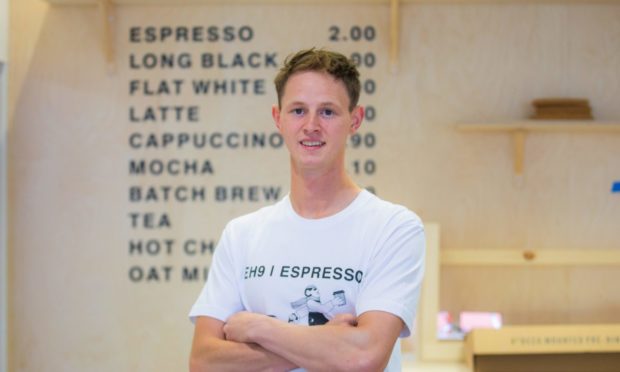 Fraser Smith is set to open his coffee shop EH9 Espresso in Dundee.