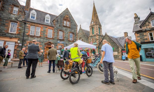 Upper Tay Community Transport Hub.