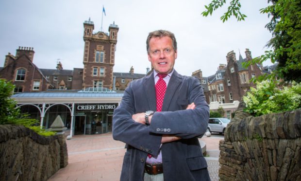 Stephen Leckie, chief executive of Crieff Hydro.