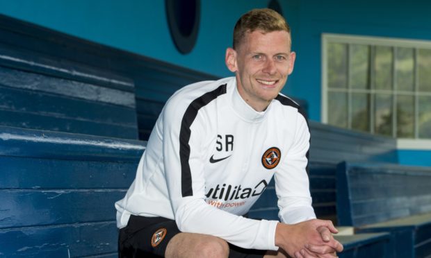 Gary Harkins will work at Forfar alongside former Dundee and Dundee United star Scott Robertson