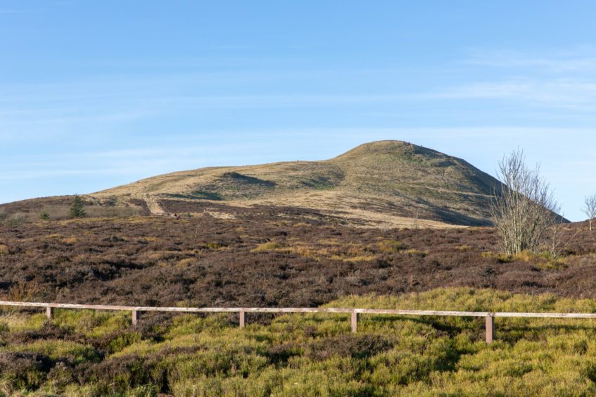 Extinct volcano East Lomond